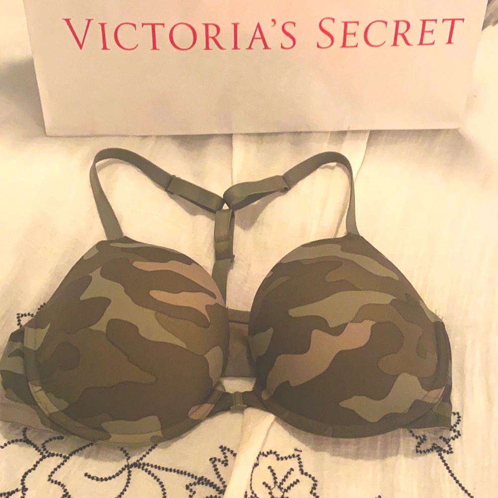 Victoria Secrets Pink Camo push up